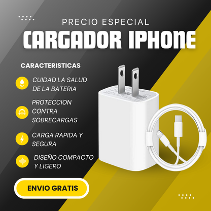 CARGADOR IPHONE
